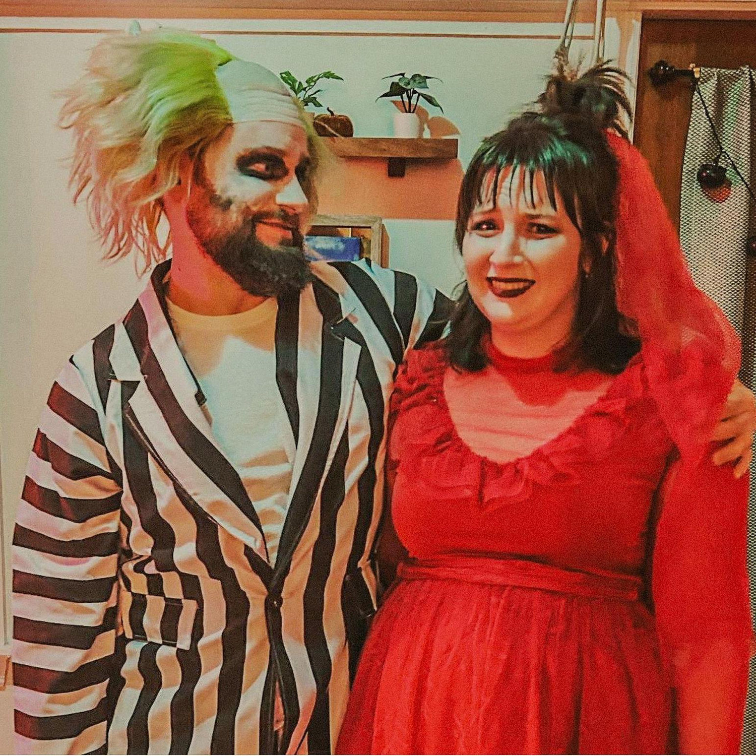 our first wedding