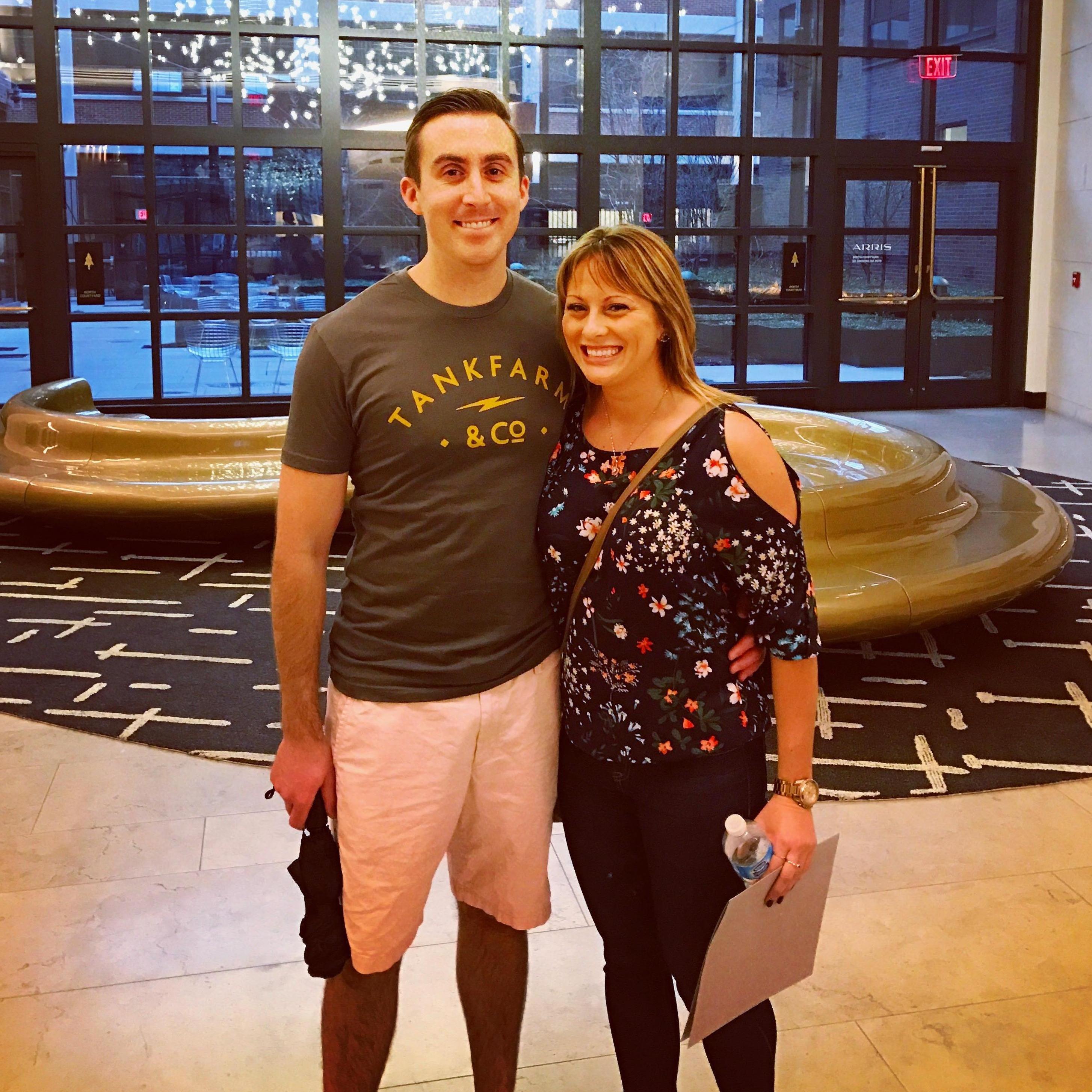 Signing our first lease