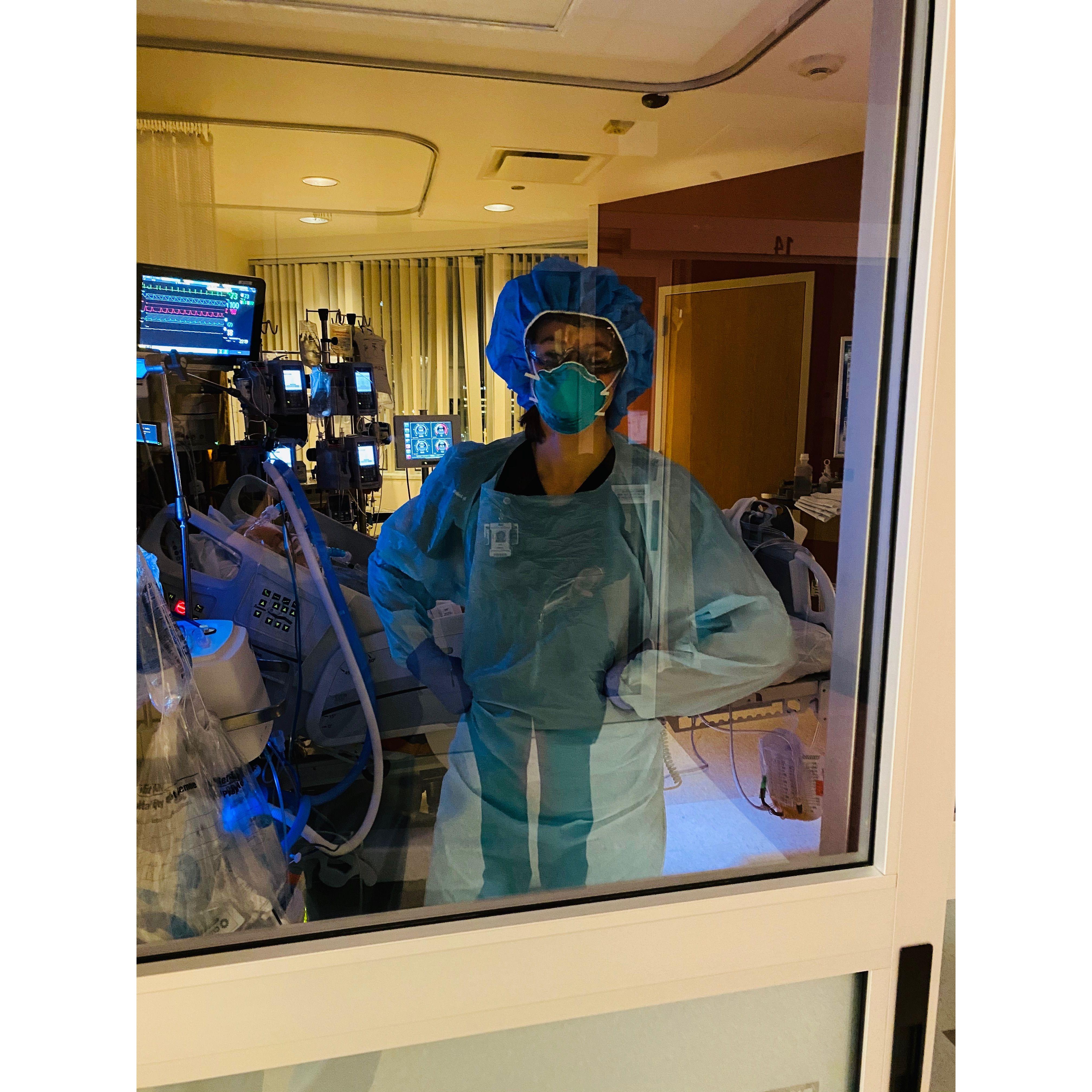 Our relationship started in 2020 in the COVID ICU