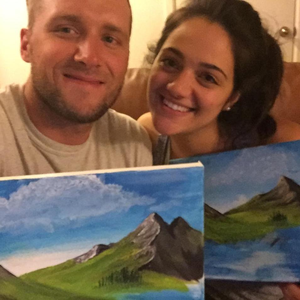 DIY Bob Ross Paintings