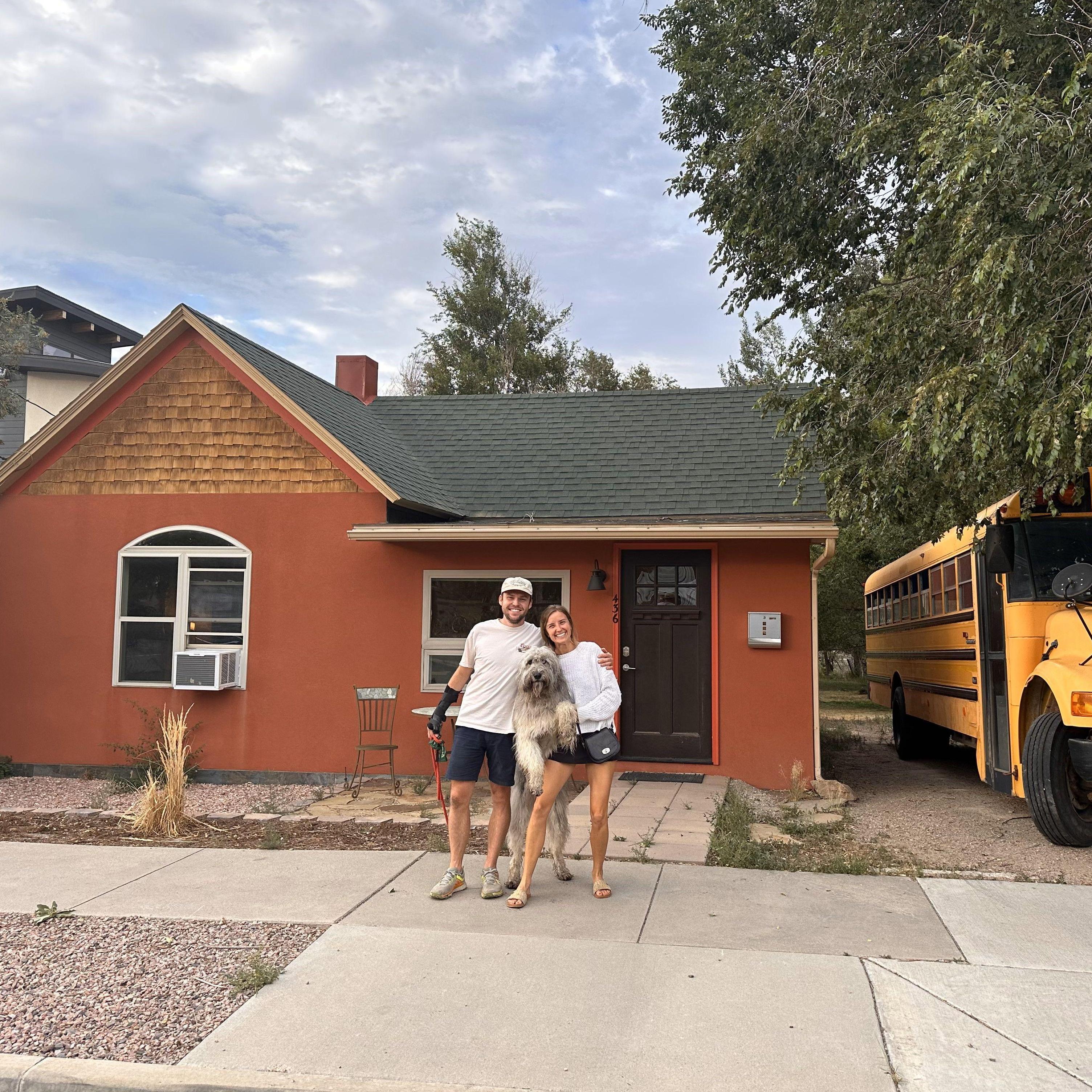The new house we just bought in Salida, CO!
