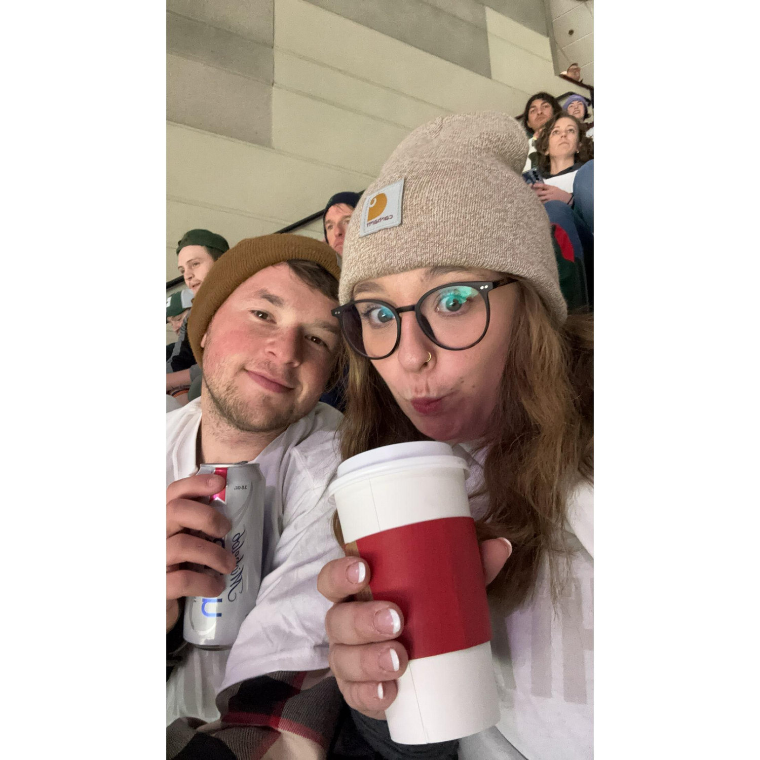 Jake took Marin to her First Wild Game for her 24th birthday.