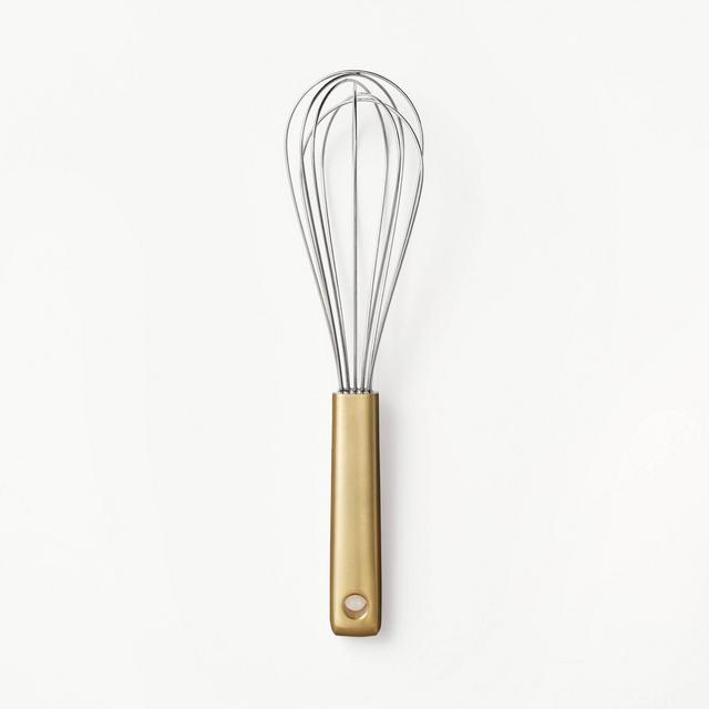 9" Stainless Steel Whisk Champagne - Figmint™