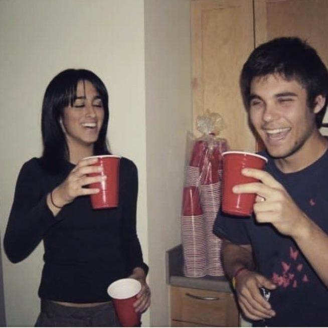 First kiss.  
Foggy Bottom, Washington, D.C., Mid June 2006