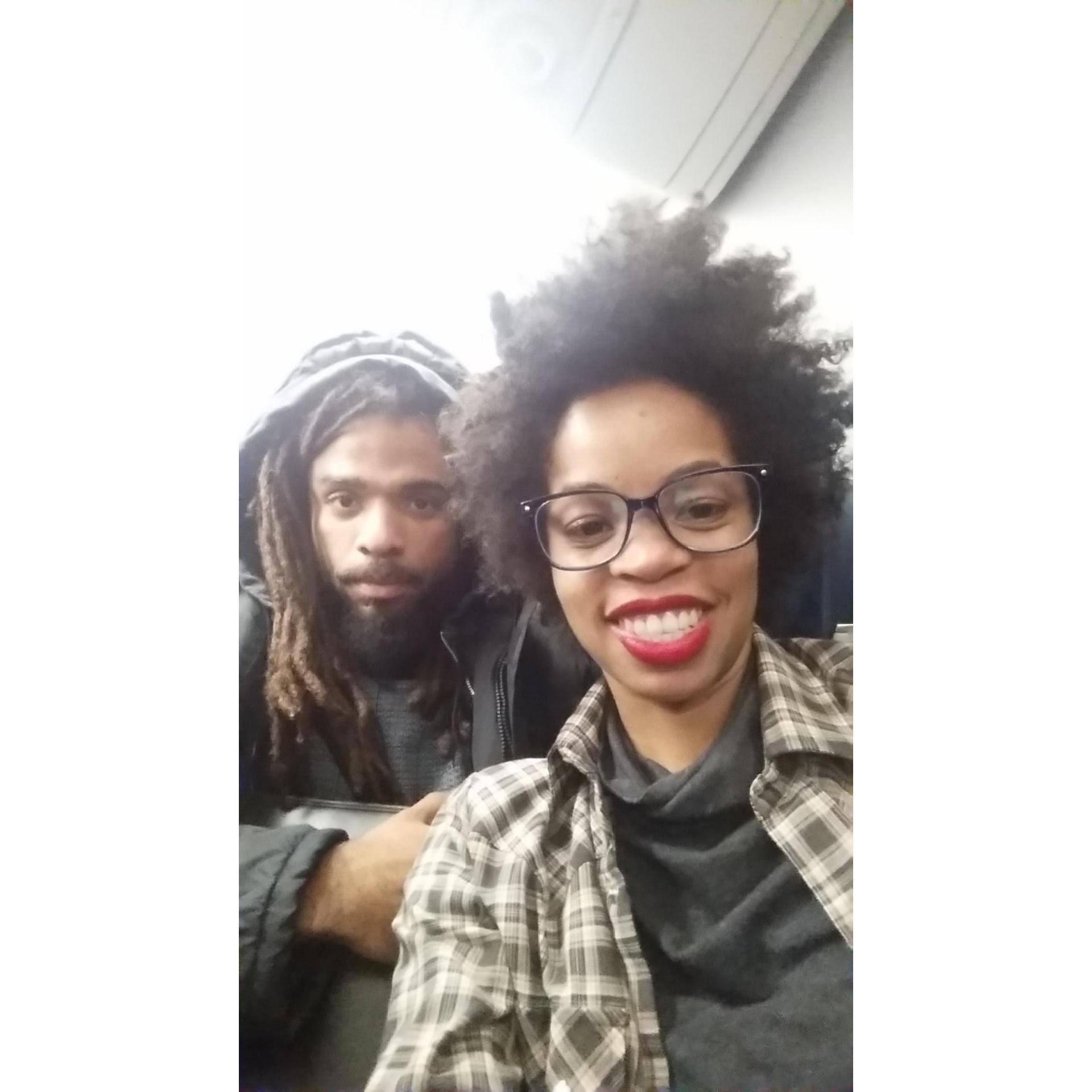 On a plane