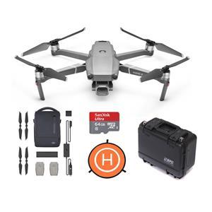 DJI                     Mavic 2 Pro Drone With 64 MicroSDXC Card/Go Pro Case/DJI Mavic 2 Fly Kit/Pad