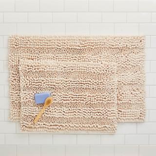 Chenille Noodle 2-Piece Bath Mat Set