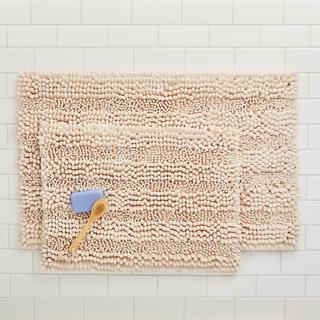 Chenille Noodle 2-Piece Bath Mat Set