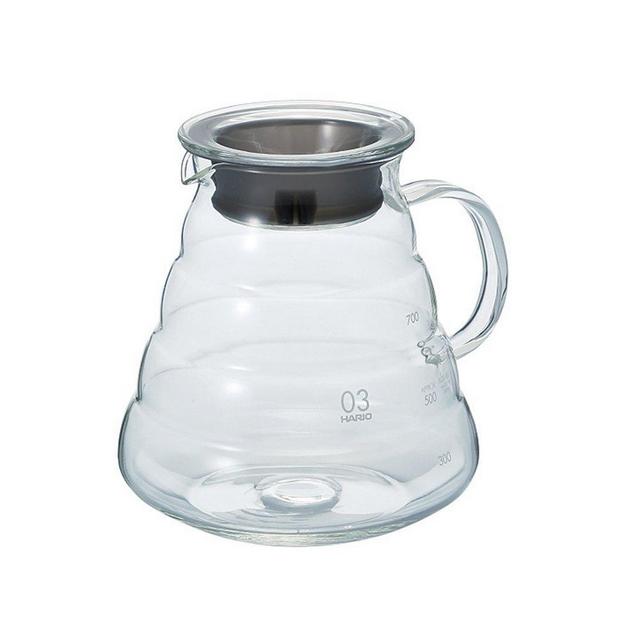 Hario V60"Clear" Glass Range Coffee Server, 800ml