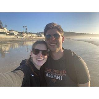 January 2021: Visiting Anthony's family!