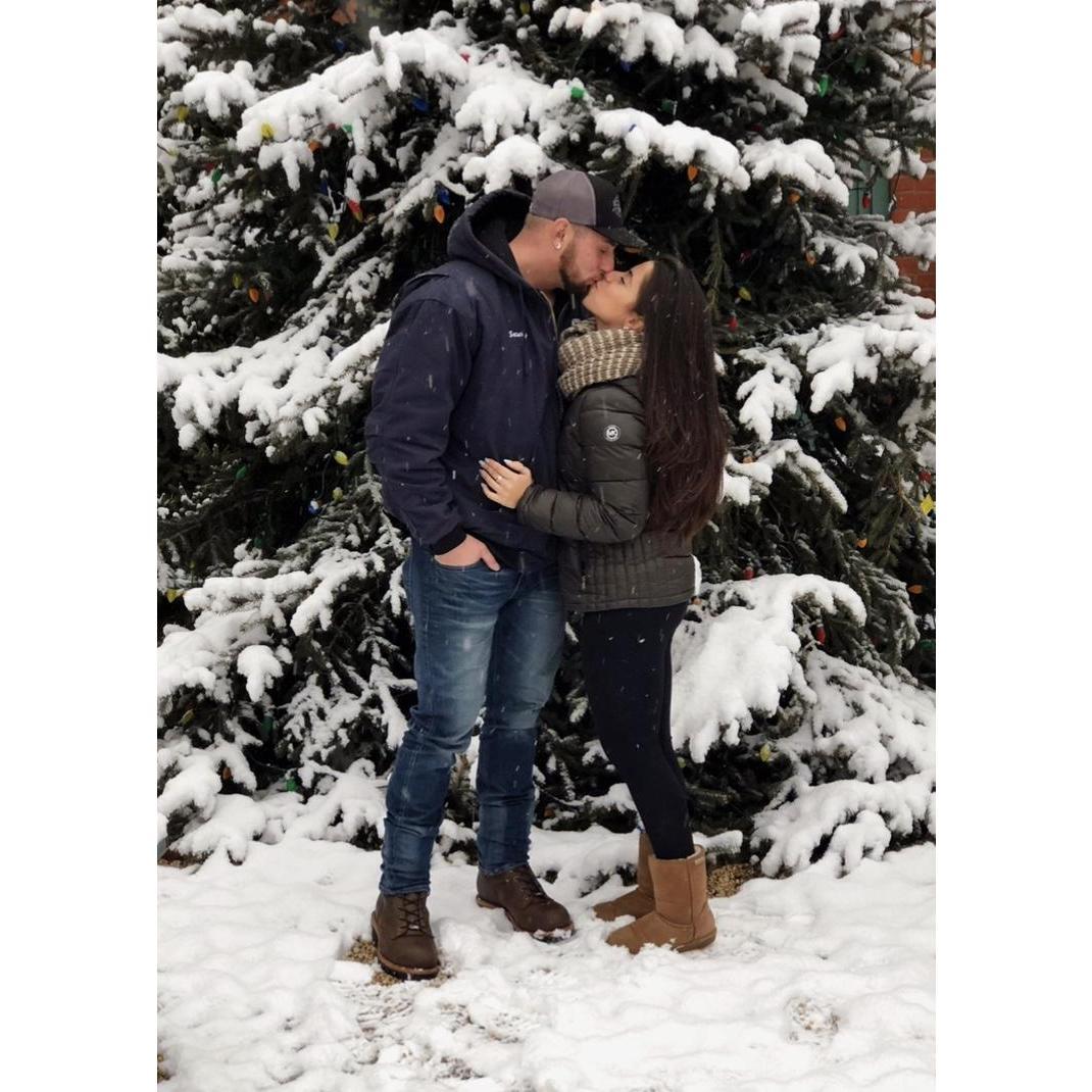 December 9, 2017 - The first snowy day of 2017