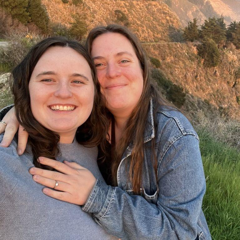 We got engaged in Big Sur, CA