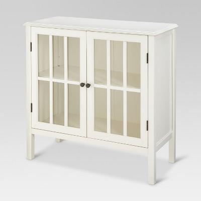 Windham 2 Door Accent Cabinet Shell White - Threshold™