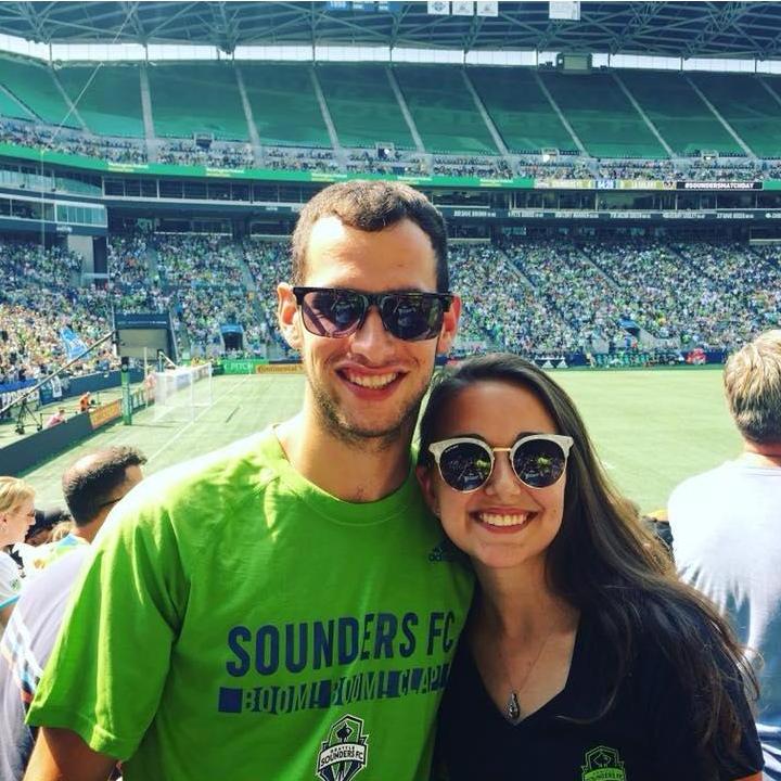 Our 1st Sounders Game in Seattle in August of 2018!