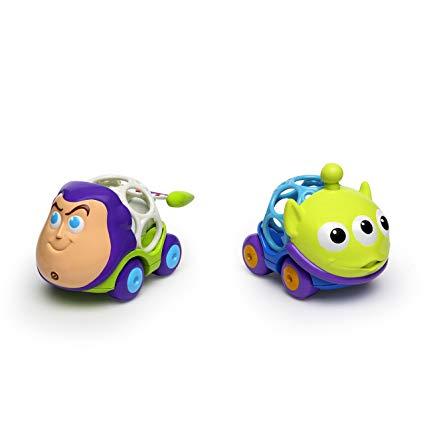 Disney Baby Go Grippers Toy Story Push Cars from Oball, Ages 12 Months +