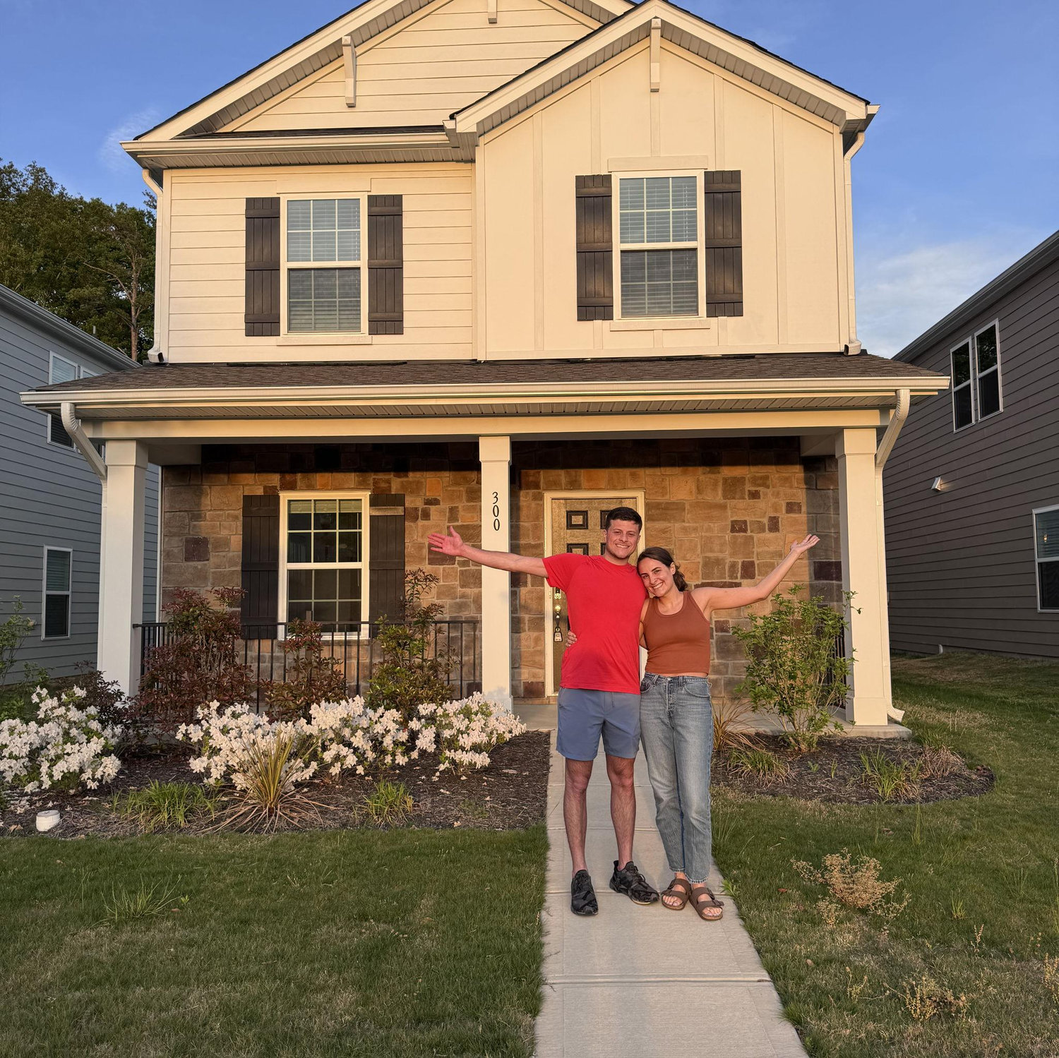 Became homeowners 4.15.2026