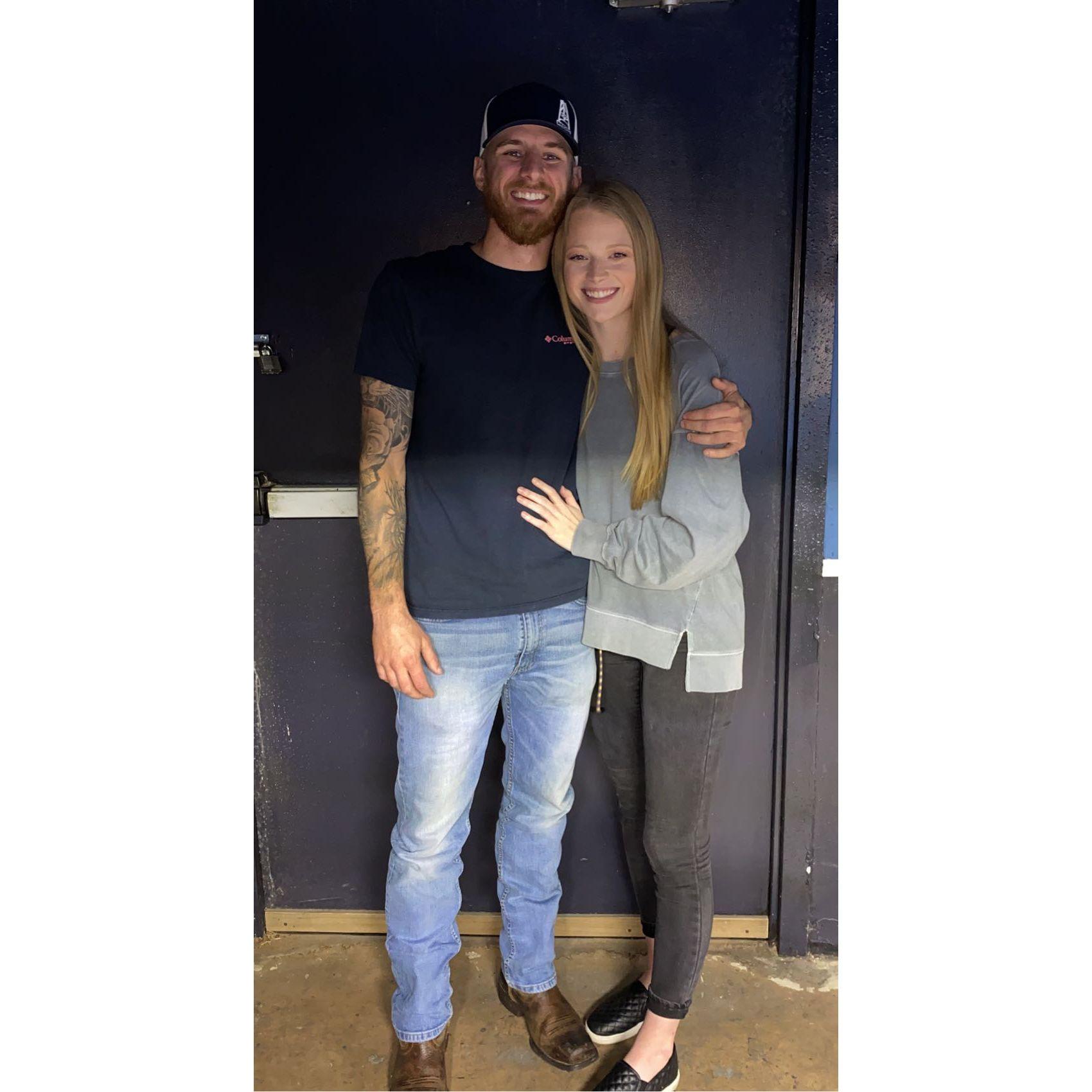 The first picture we ever took together.