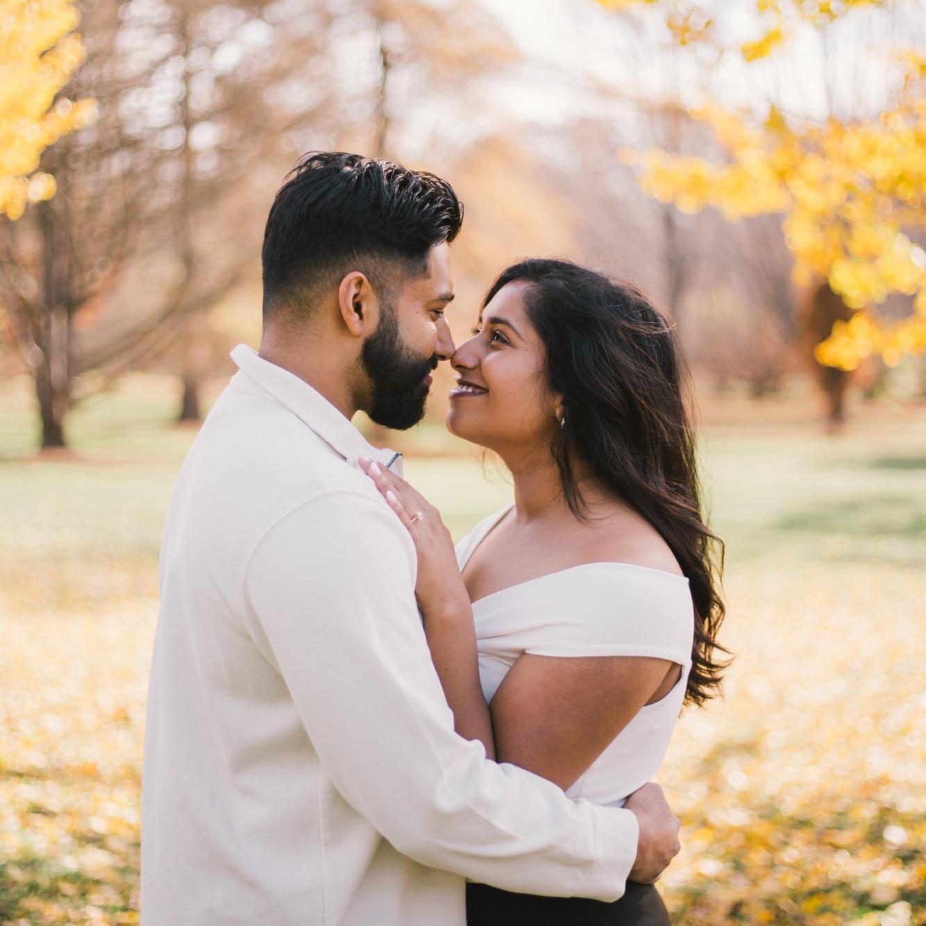 Proposal photoshoot in the Arboretum!
