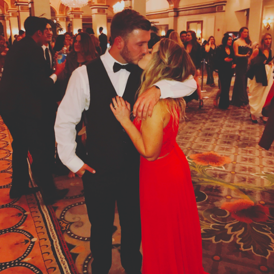 2017 // Inaugural Ball. Fun fact: We woke up at 5:30am to get a spot on the National Mall to watch Trump's Inauguration. It was so surreal to witness and to be a small part of such a historical day!