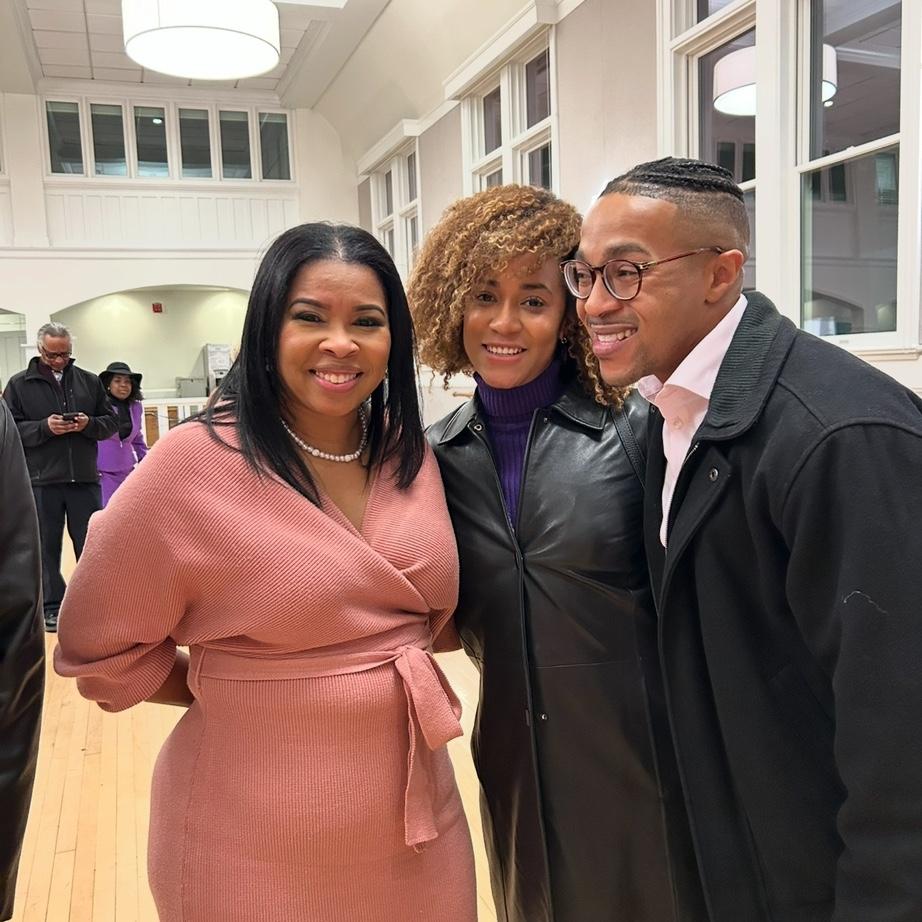 Aliyah and Ryan with Cousin Dee Dee.