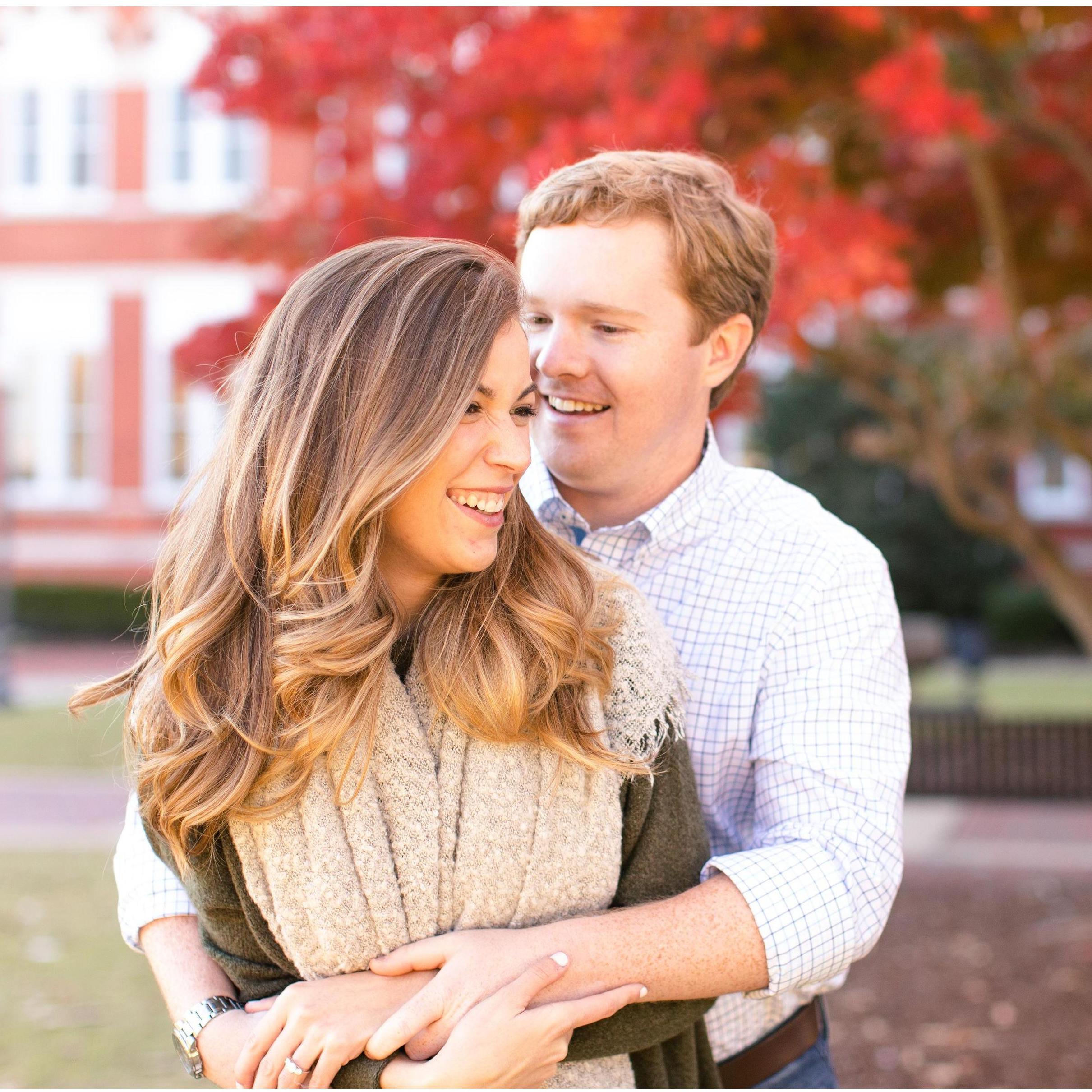 Engagement photos at Auburn University!
