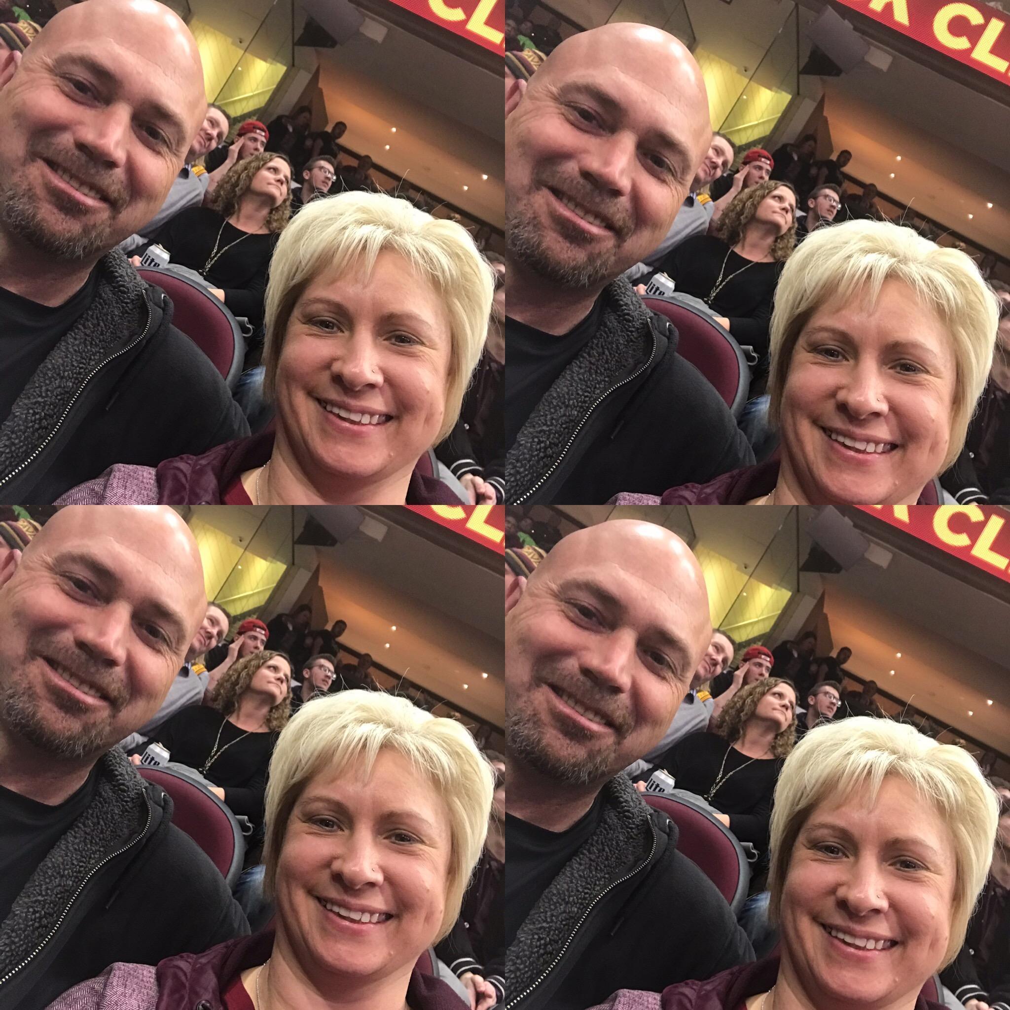 He got me tickets up close to a Cavs games just so I could see my favorite player!!