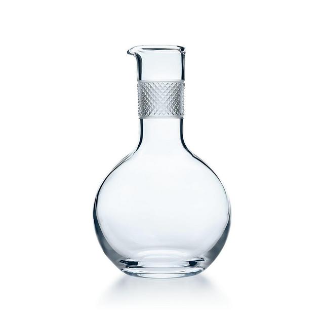Tiffany & Co Diamond PointRound Decanter