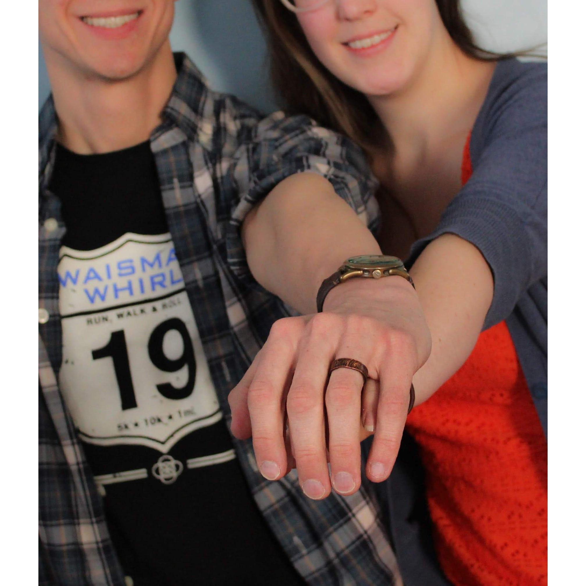 Peter said yes!