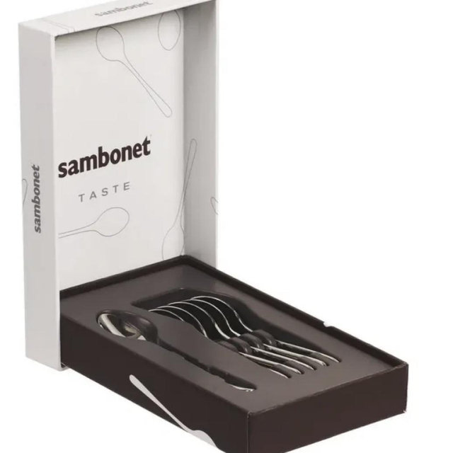 Sambonet Cake & Coffee 6 Pcs Spoons