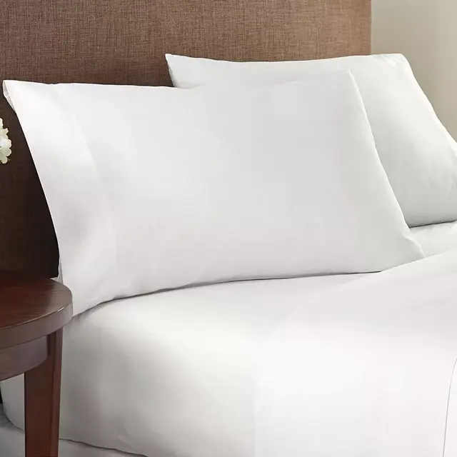 Bee & Willow™ Home Garment Wash 180-Thread-Count King Sheet Set in White