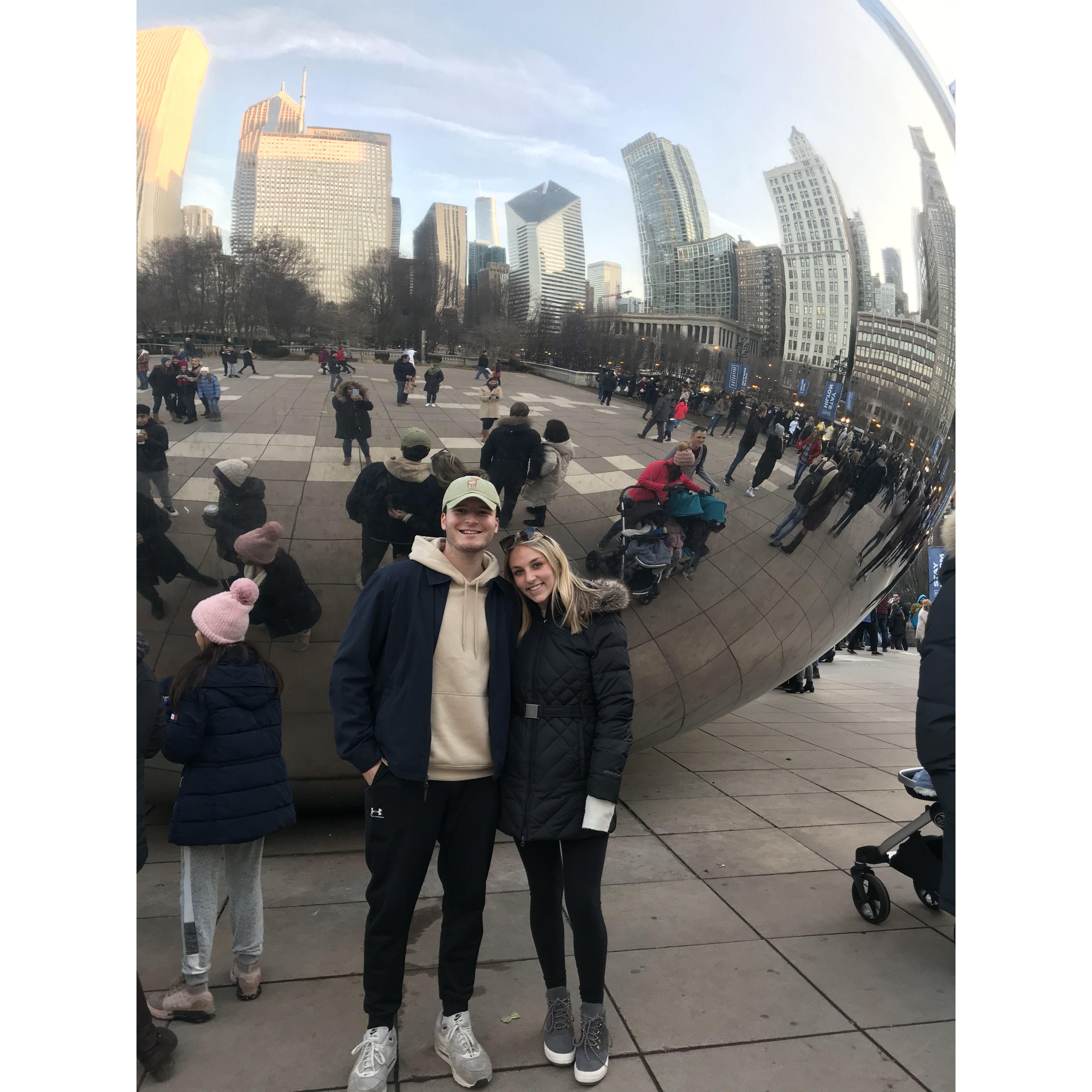 Jonathan's first time visiting Sami in Chicago π«