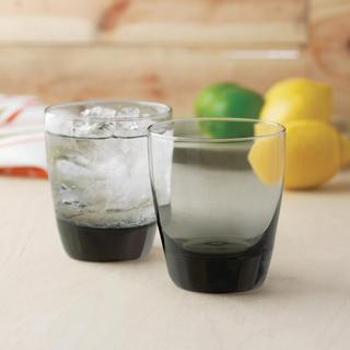 Classic Smoke Rocks Glass, Set of 12