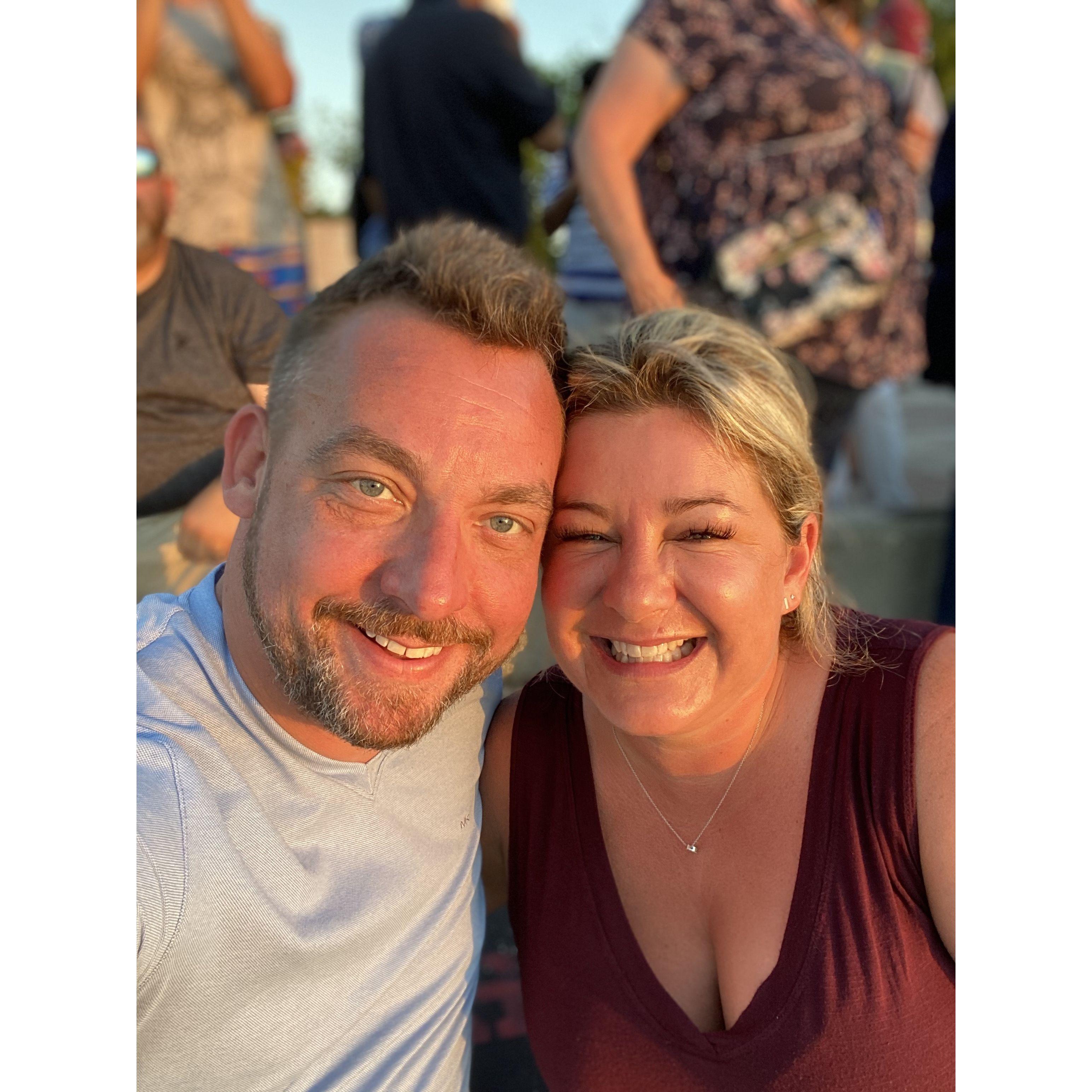 Our first sunset... Mallory Square