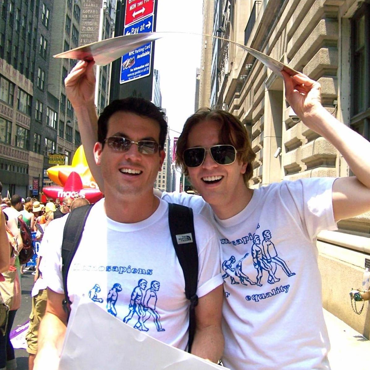 "Homosapiens for equality," NYC Pride Parade. 
 June, 2010
