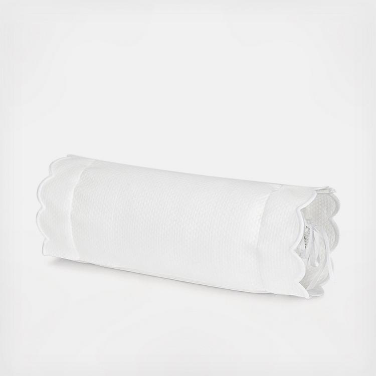 Diamond Pique Neckroll Sham