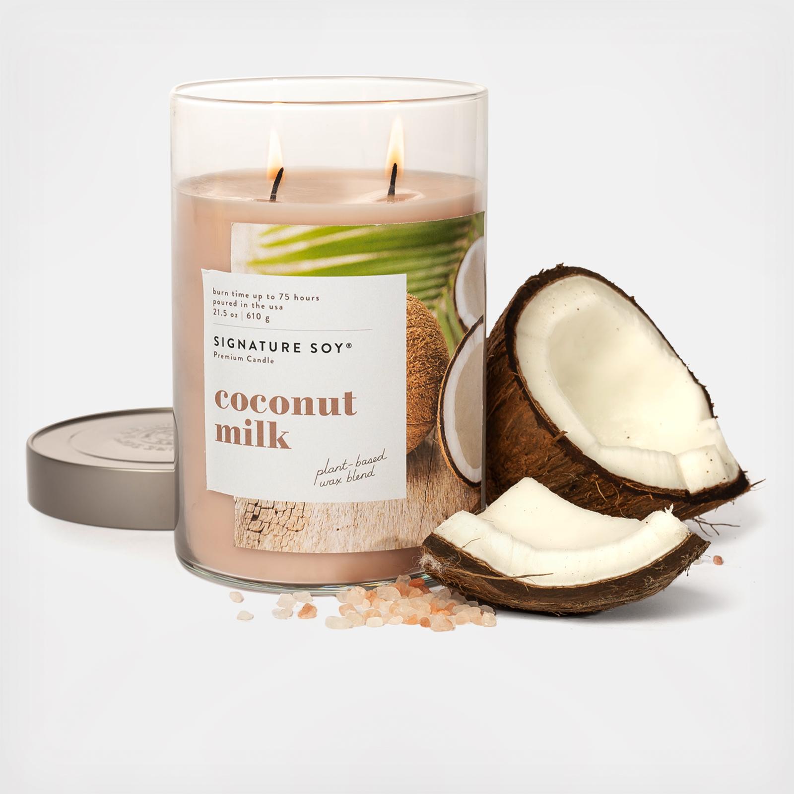 Coconut Scented Candle, Toasted Coconut