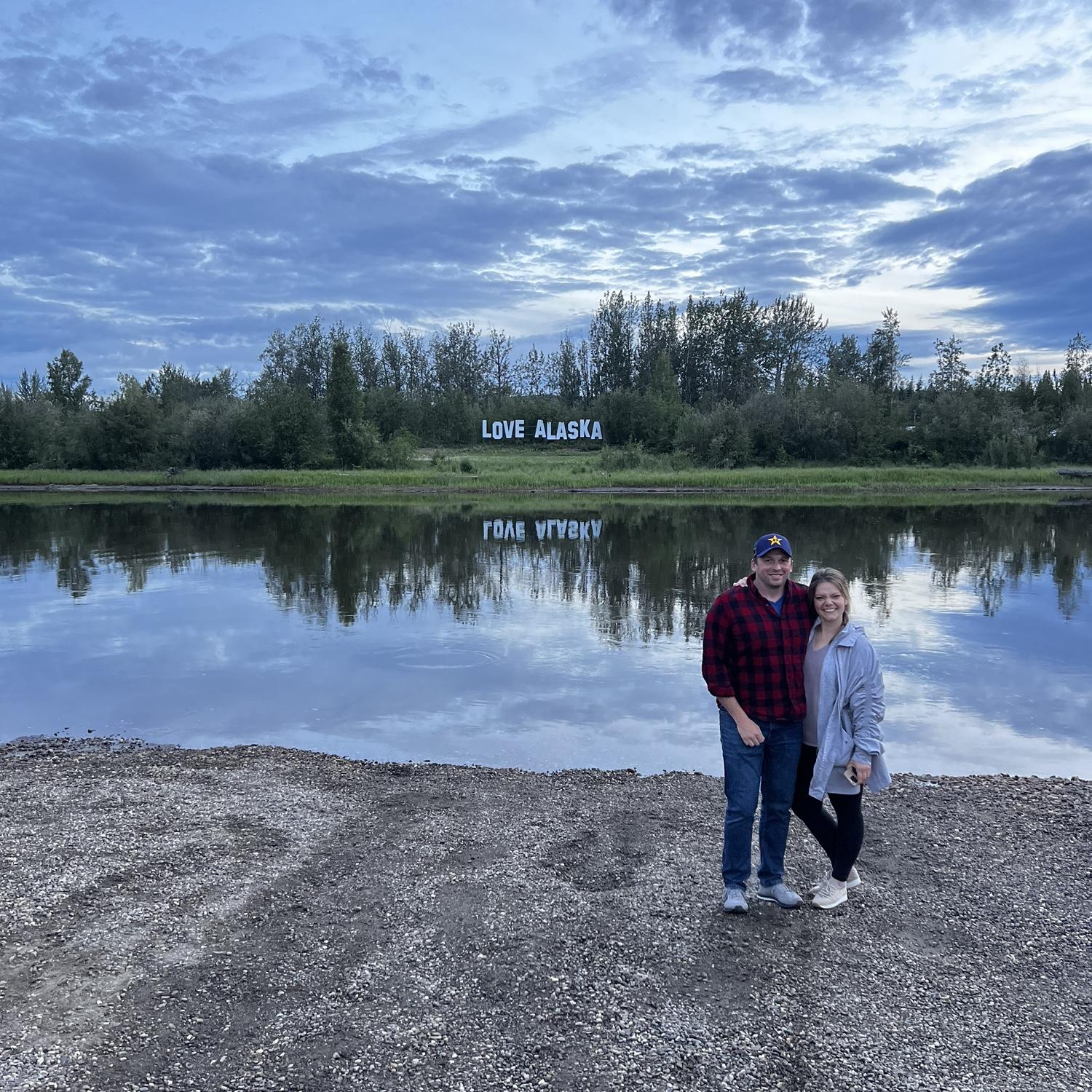 We do love Alaska! But, Bri does not want to live there.