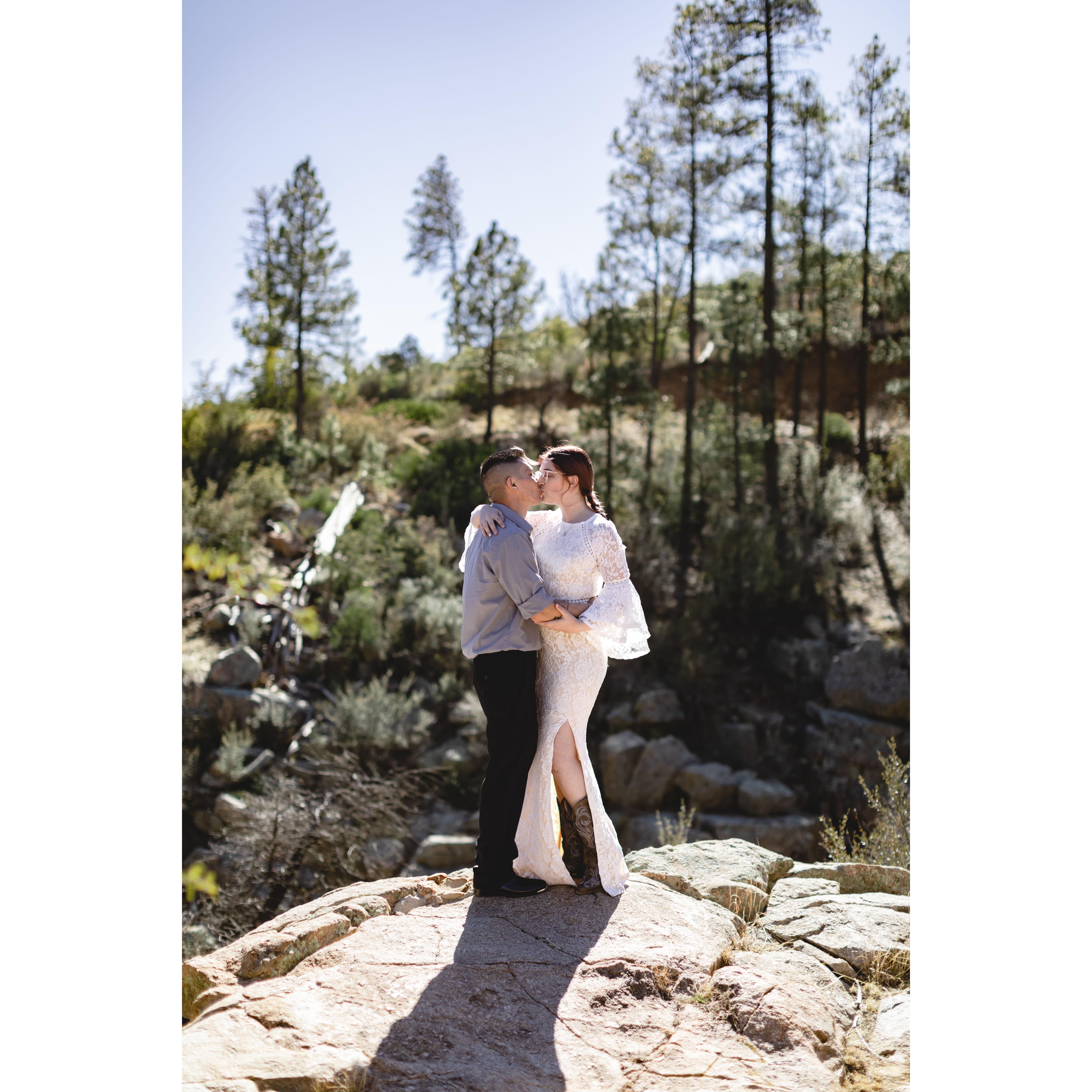 Engagement session in Payson