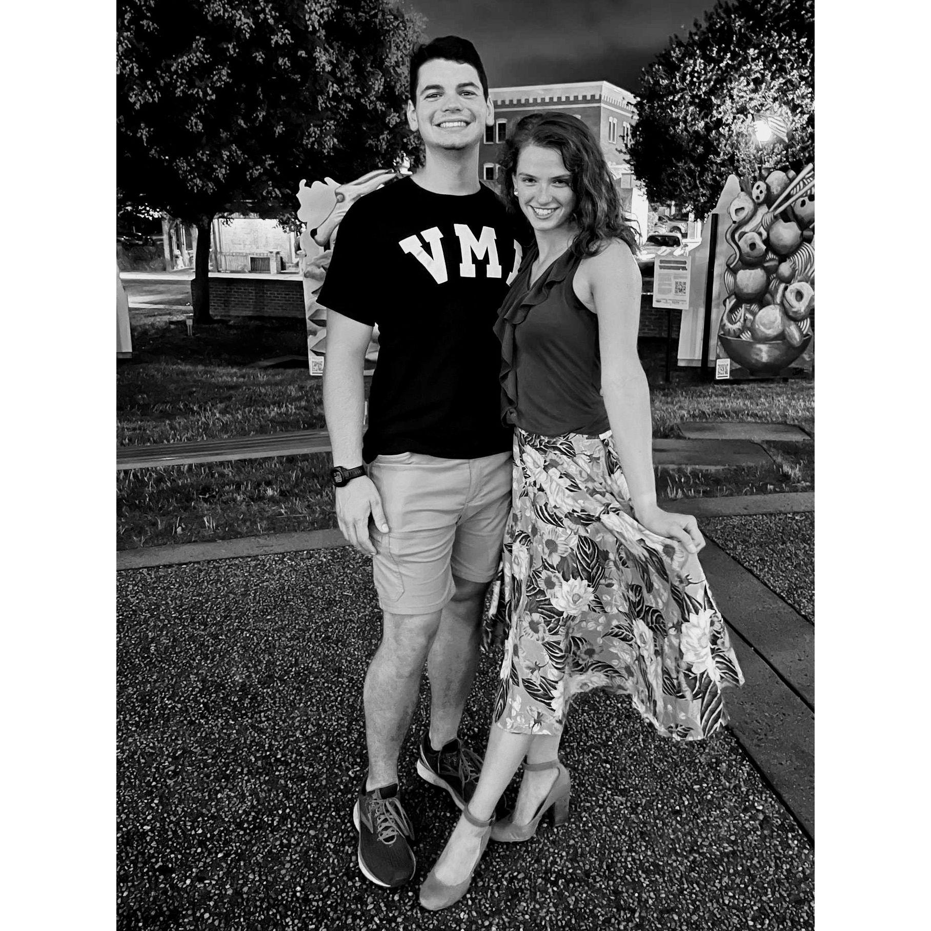 Dazzled Old Town Manassas with our Swing Dance moves