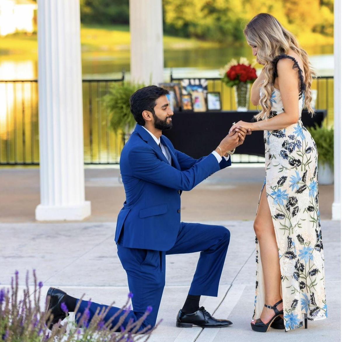 June 9th, 2024...the best day ever! Abhilash asked Maryn to marry him on their two year anniversary.