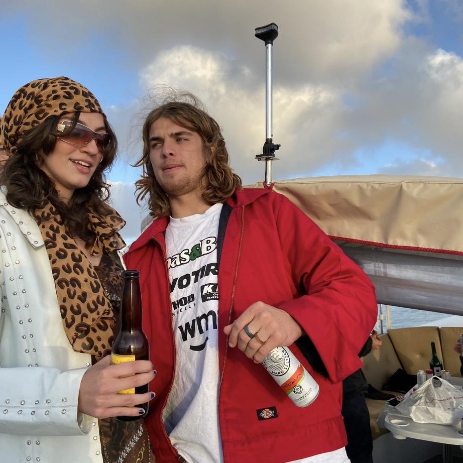 On a boat - July 2020