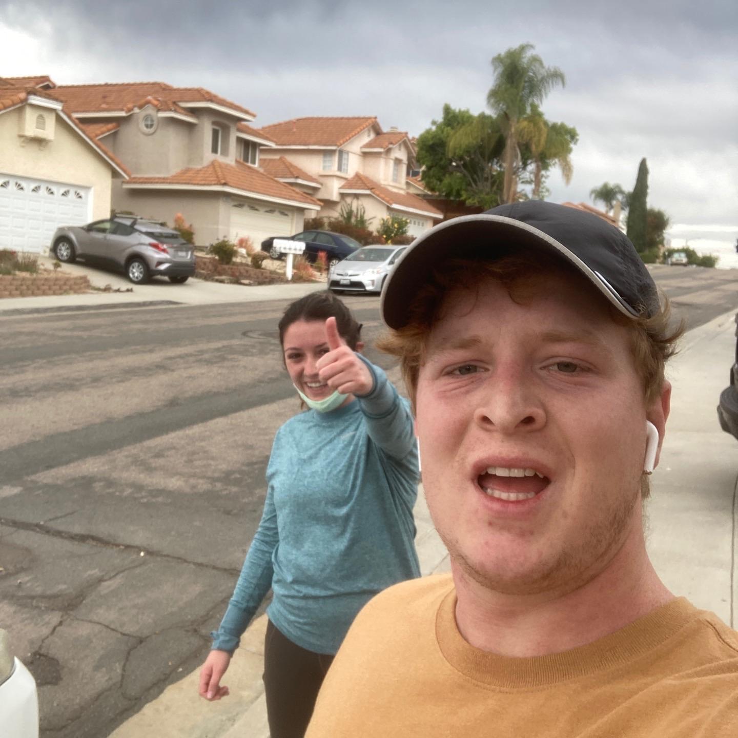 The start of our running career in 2020 during COVID!