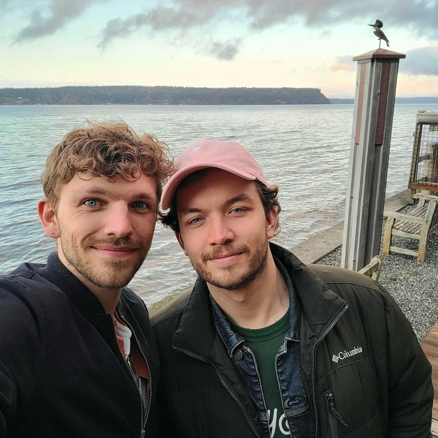 In the spring of their third year, they went on a trip to Whidbey Island—where Kyle planned to spontaneously propose at sunset to Anton, which was received with a soft refusal; Anton needed a ring.