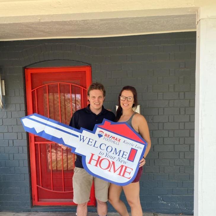 Bought Their First House!
