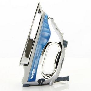 Shark Lightweight Professional Steam Iron with Cord with 8.5" Premium Stainless Steel Sole plate and 1500 watts, Blue - GI468NN (Certified Refurbished)