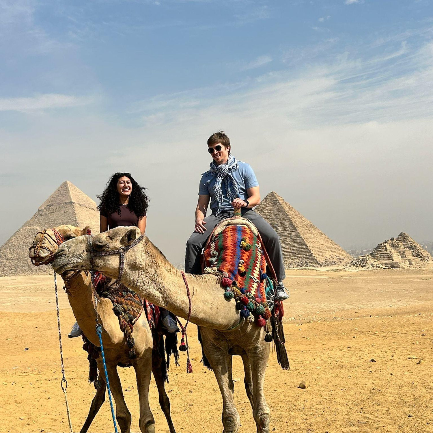 Trip to Egypt to visit Shirley's family!