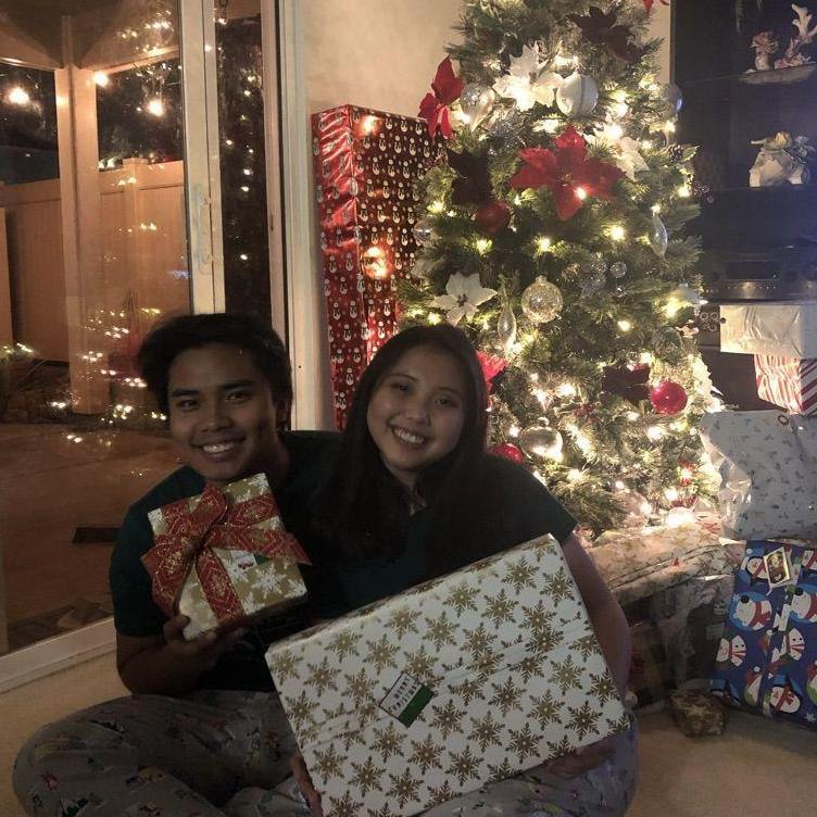Spending our first Christmas together