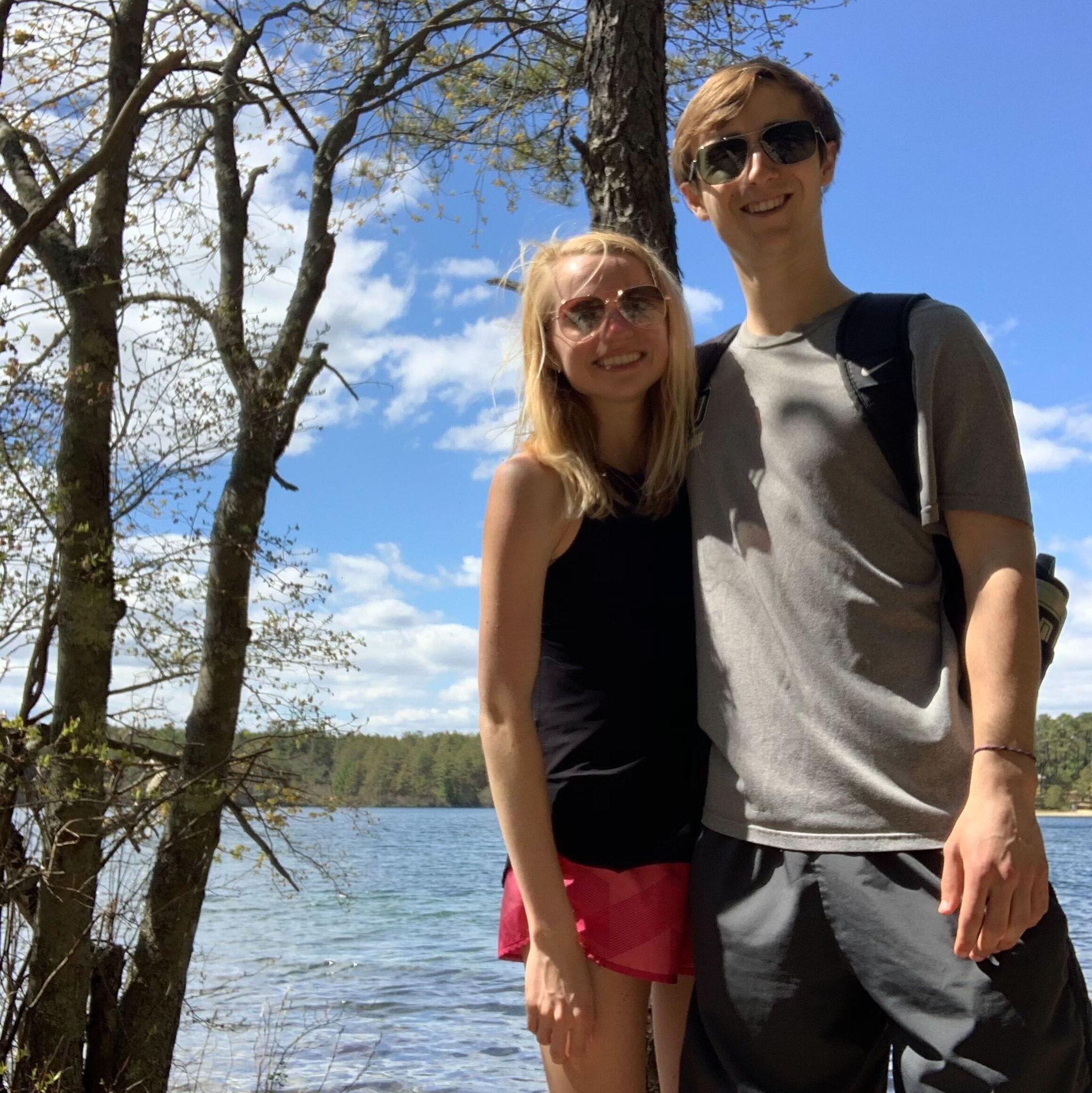 May 16, 2020. The pandemic begins, and Audrey "moves into" Carson's family's home in Boston to join their quarantine crew.