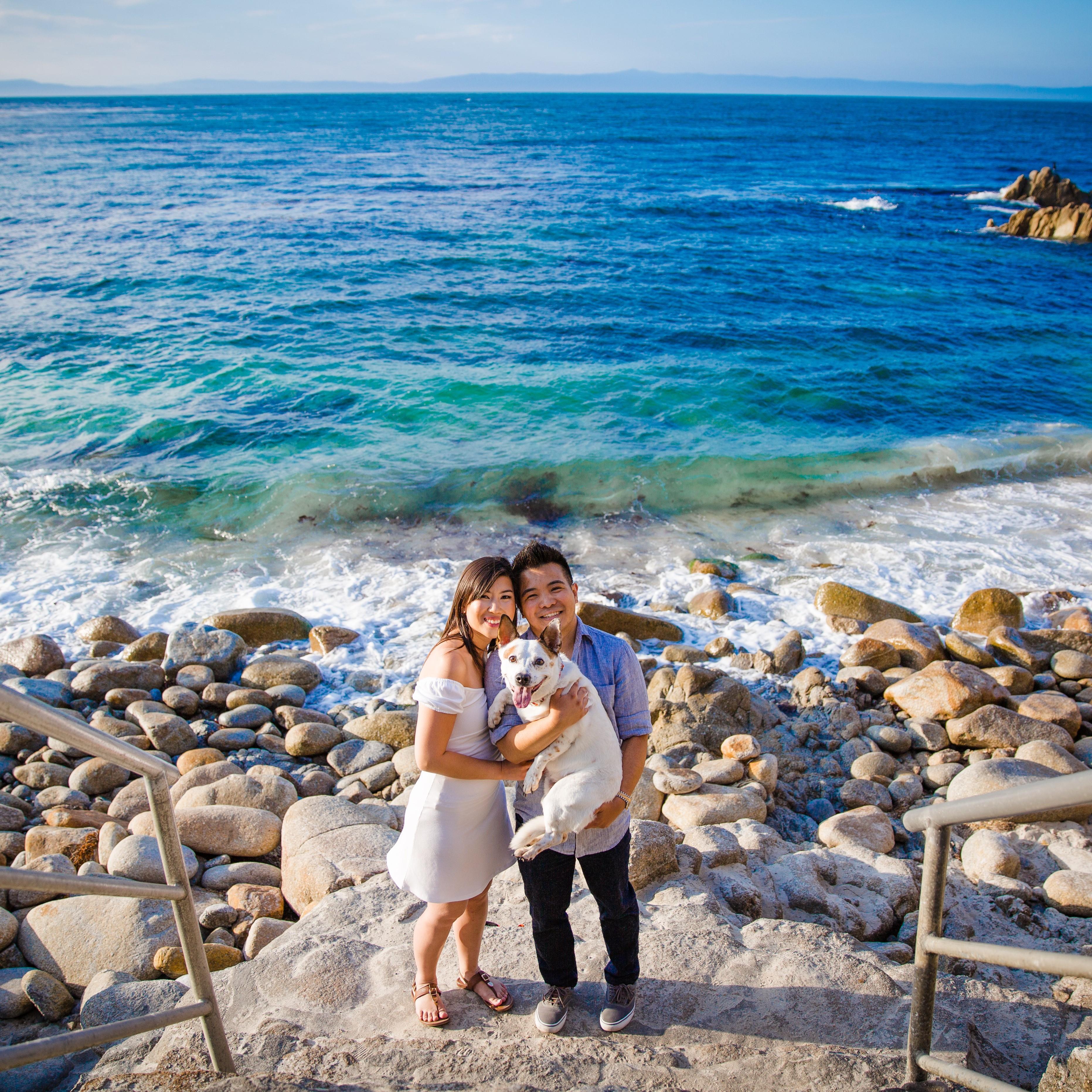 Engagement session in Monterey, CA (2019)