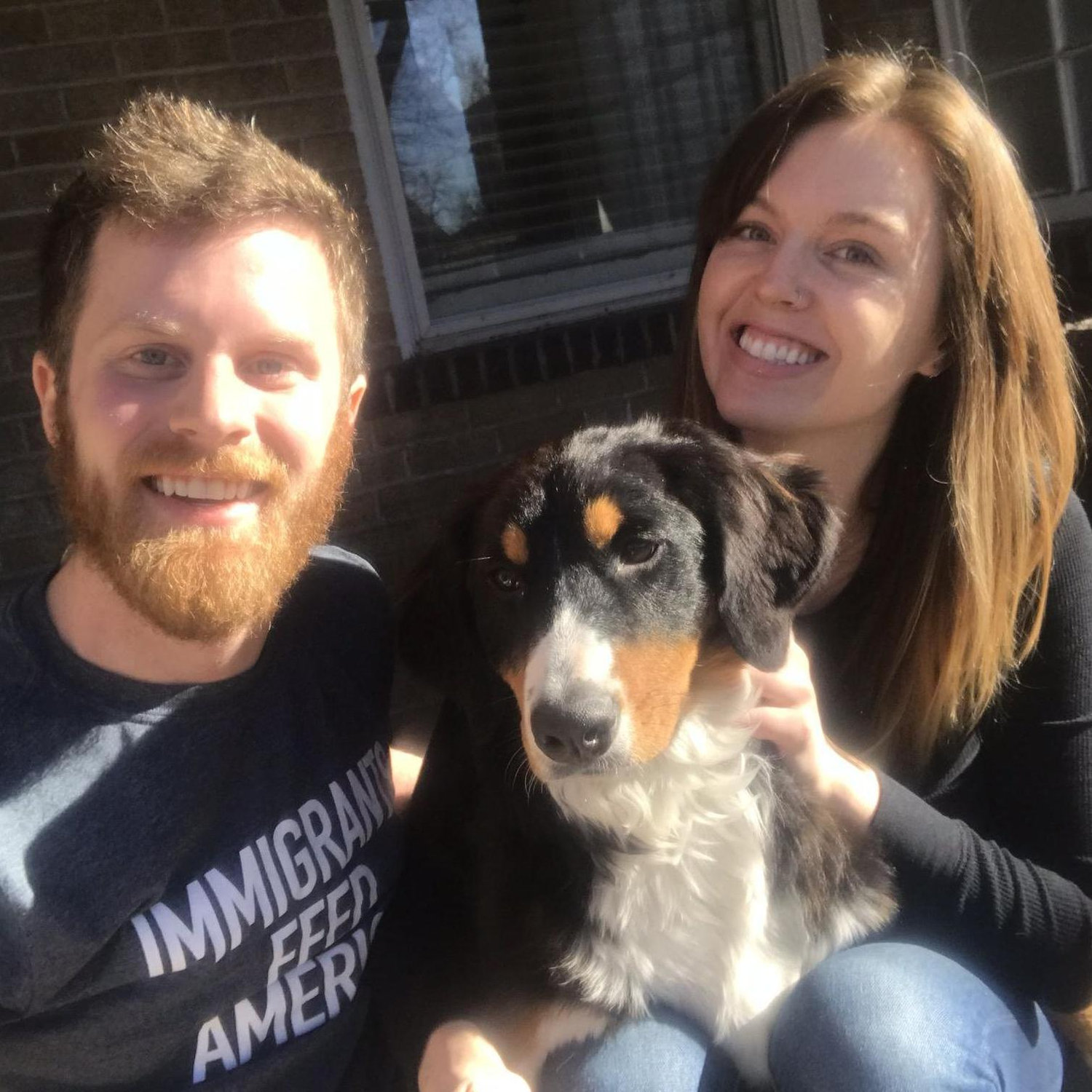 Our first family photo with P.